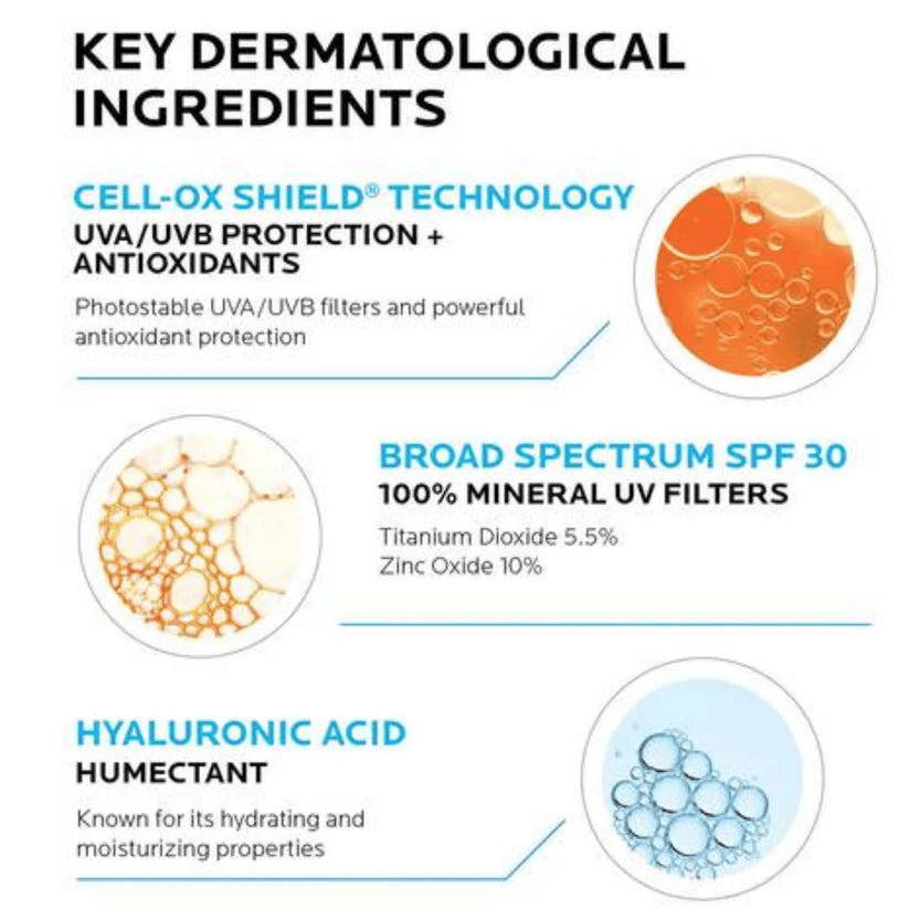 La Roche Posay Anthelios HA Mineral Sunscreen with Hyaluronic Acid SPF 30 50ml