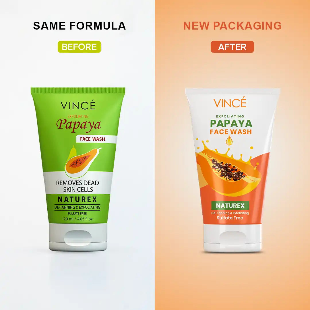 Vince Exfoliating Papaya Face Wash 120 ML