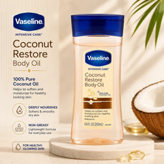 Vaseline Intensive Care Coconut Restore Body Oil 200ml