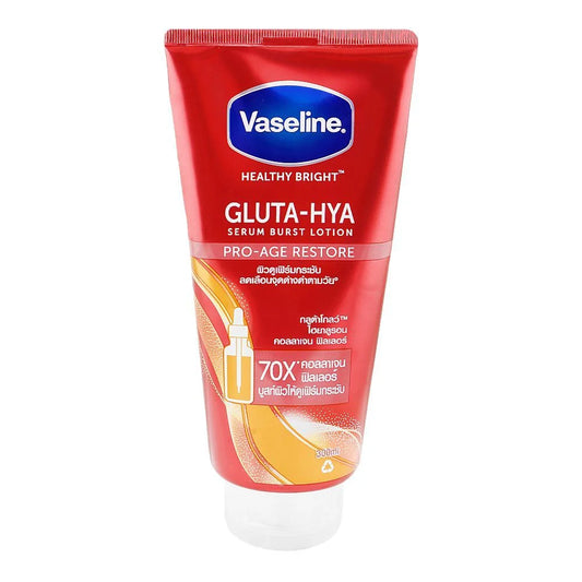 Vaseline Healthy Bright Gluta Hya Serum Burst Lotion Pro Age Restore 300 ml