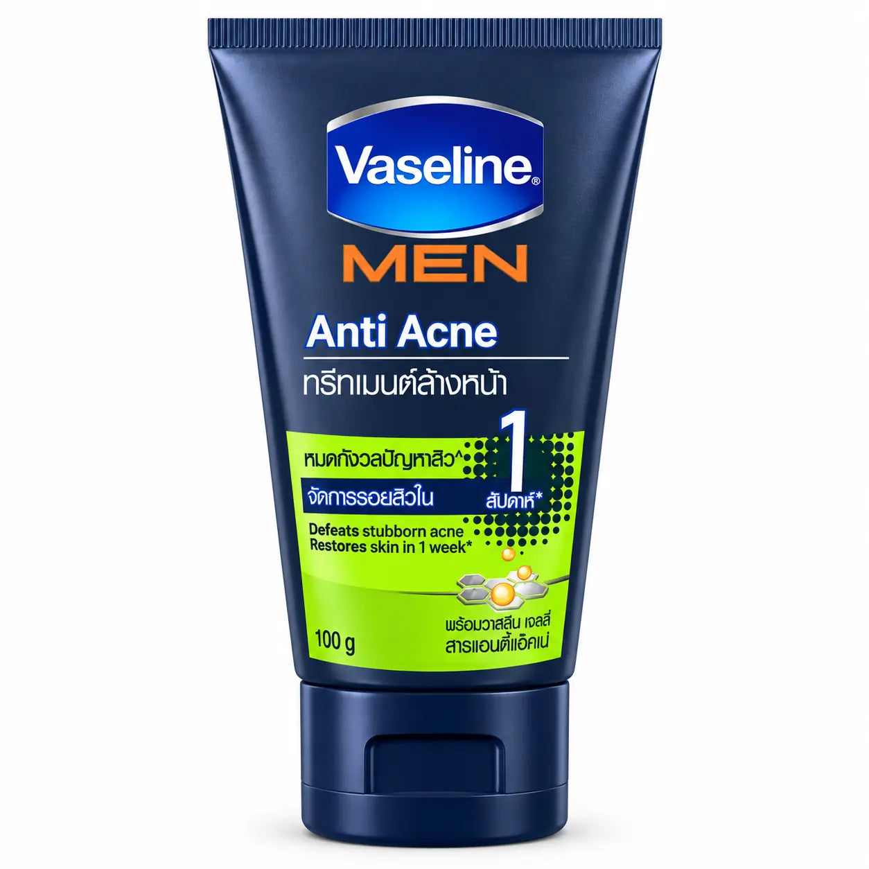 Vaseline Men Anti Acne Face Wash 100g
