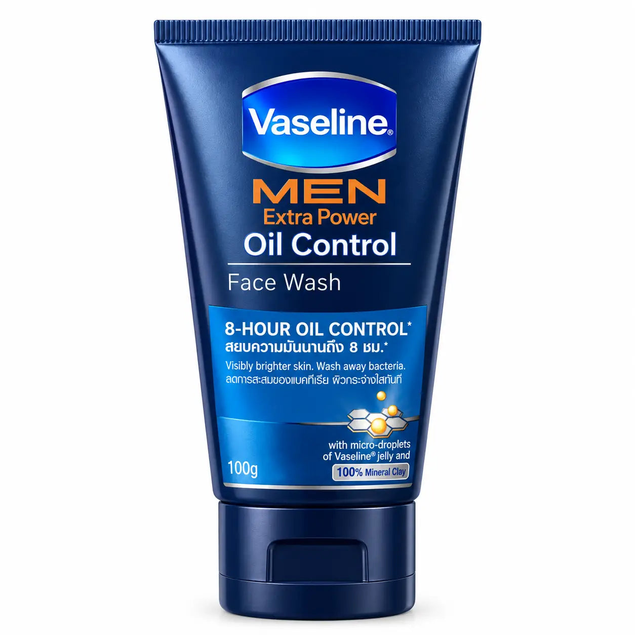 Vaseline Men Extra Power Oil Control Face Wash 100g