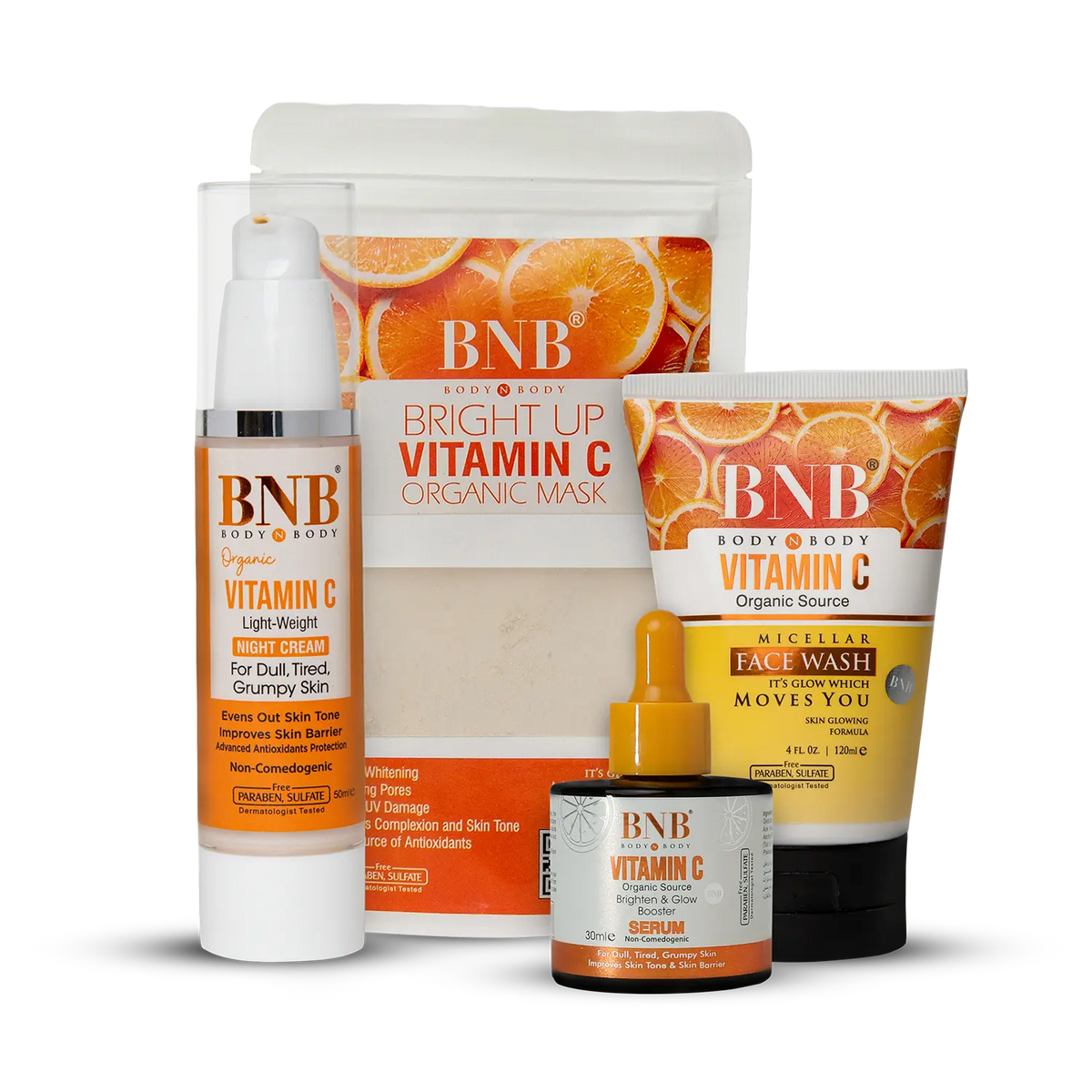 BodynBody Vitamin C Bright & Glow Kit