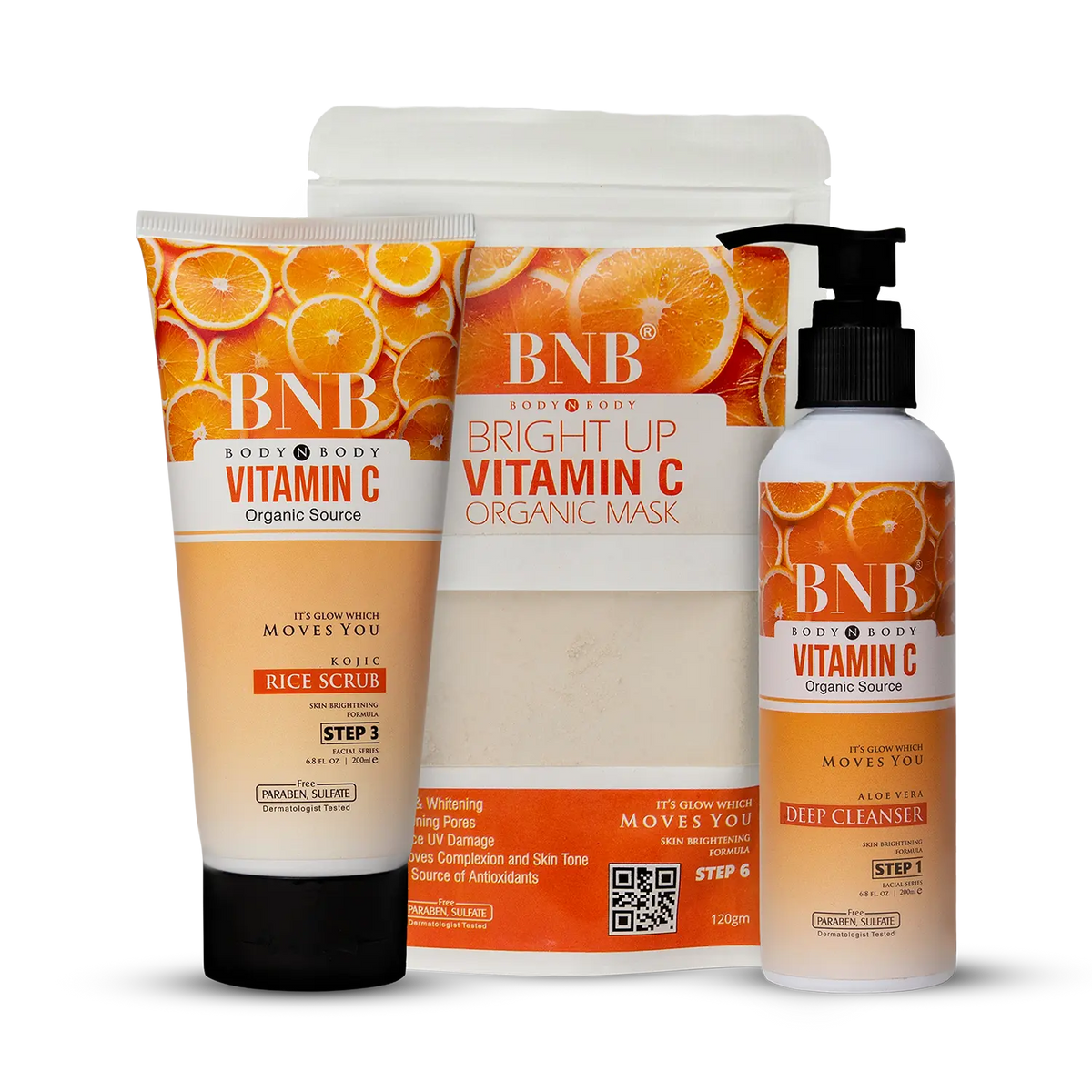 BodynBody Vitamin C Bright Up Kit