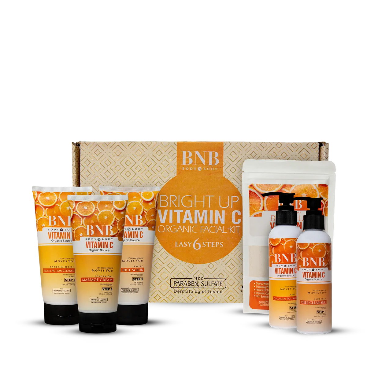 BodynBody Vitamin C Facial Kit