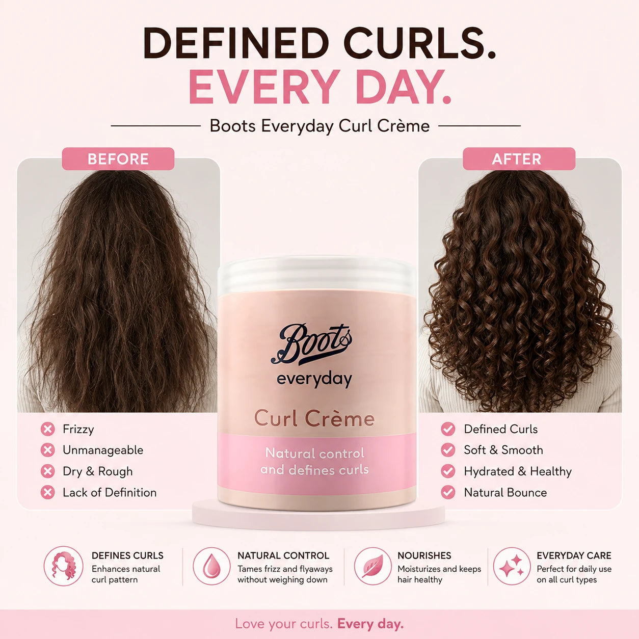Boots Everyday Curl Crème 250ml