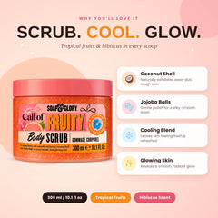 Soap & Glory Call Of Fruity Cooling Exfoliating Body Scrub 300ml
