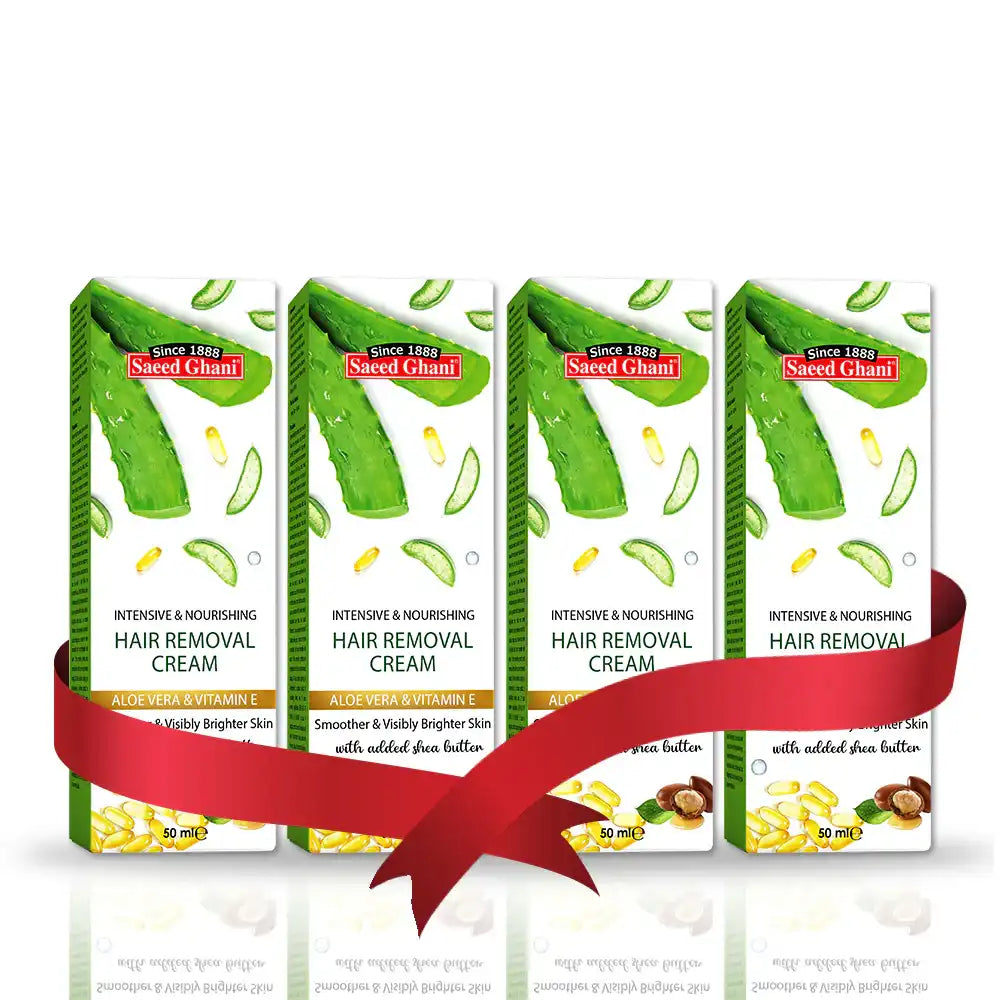 Saeed Ghani Bundle of 4 Hair Removal Cream at the price of 3