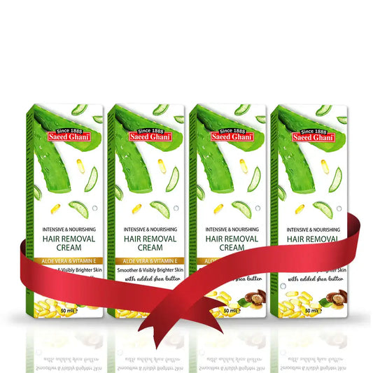 Saeed Ghani Bundle of 4 Hair Removal Cream at the price of 3