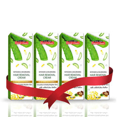 Saeed Ghani Bundle of 4 Hair Removal Cream at the price of 3