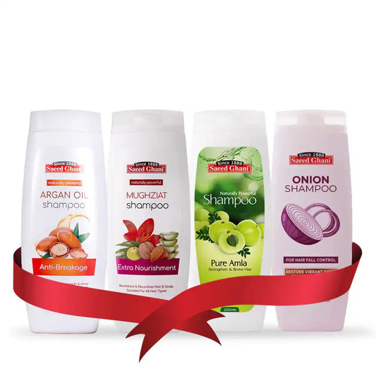 Saeed Ghani Bundle of 4 Shampoos at the price of 3