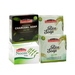 Saeed Ghani Bundle of 4 Soaps at the price of 3