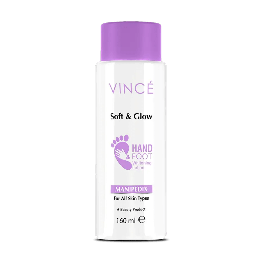 Vince Soft and Glow Hand & Foot Whitening Lotion 160 ML