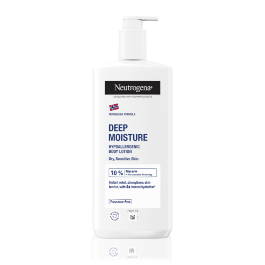 Neutrogena Deep Moisture Hypoallergenic Lotion 400ml