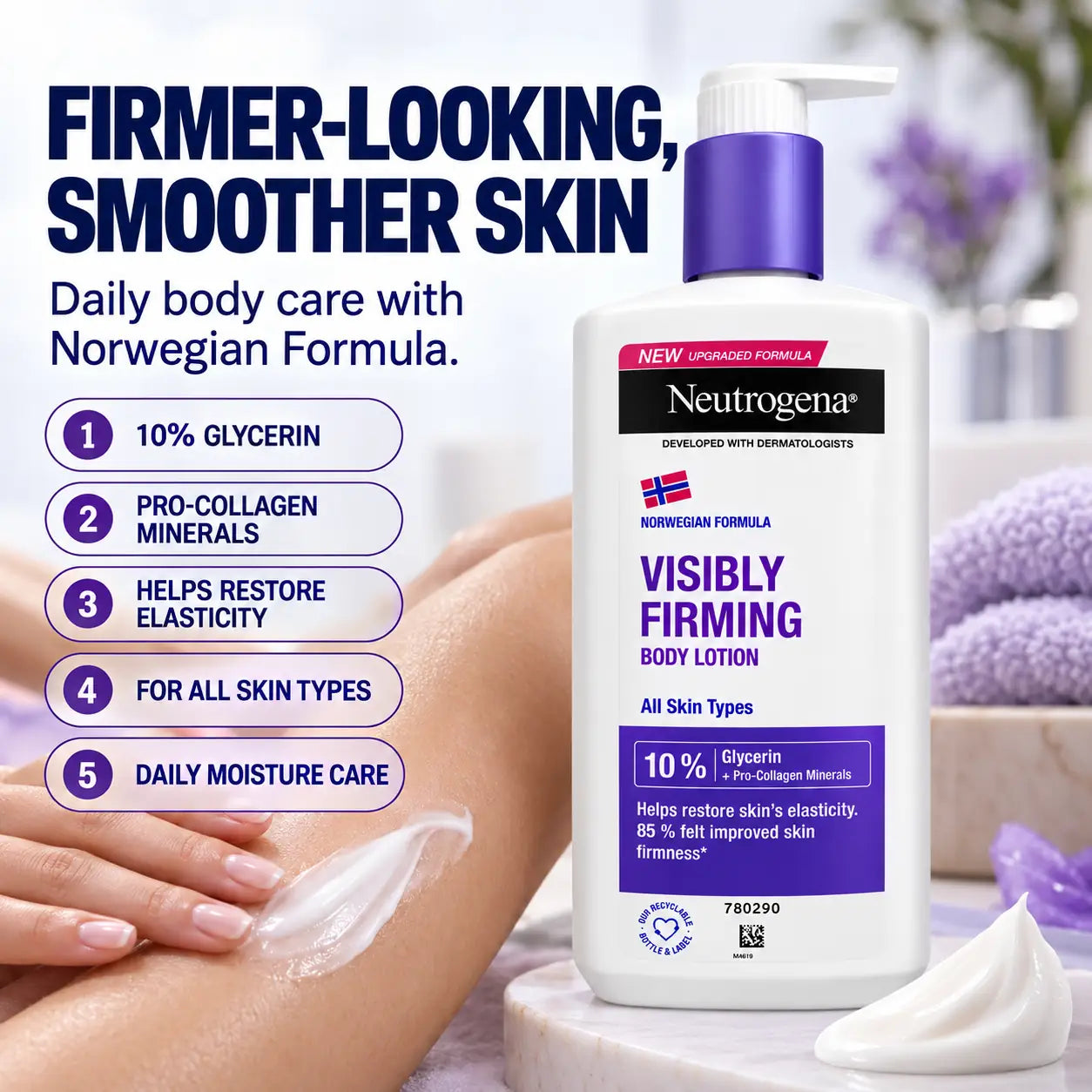 Neutrogena Visibly Firming Body Lotion 400ml