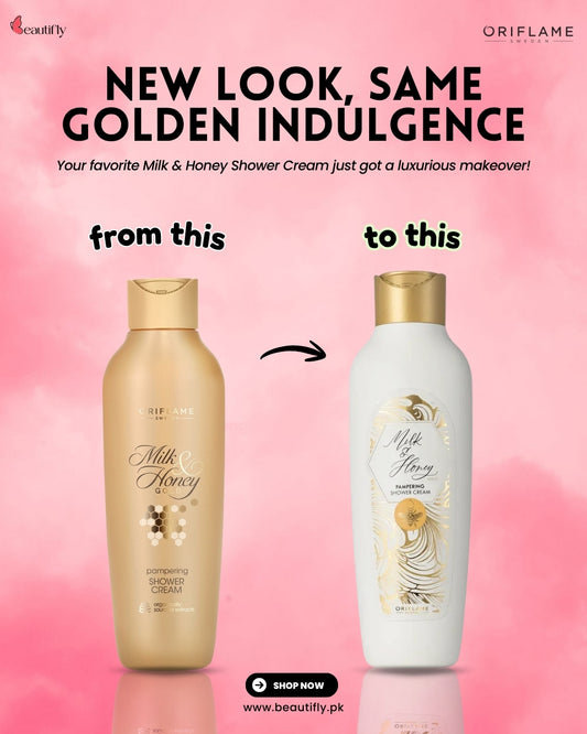 Oriflame Milk and Honey Gold Pampering Shower Cream 250 ML