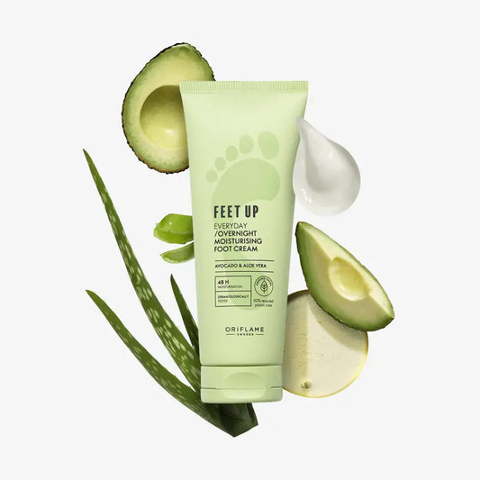 Oriflame Feet Up Everyday / Overnight Moisturising Foot Cream