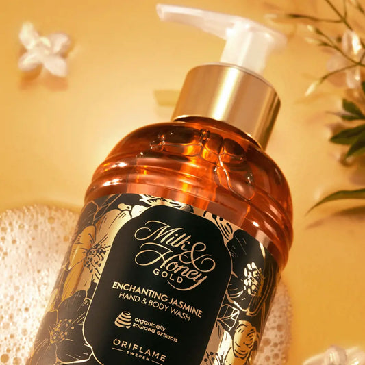 Oriflame Milk & Honey Gold Enchanting Jasmine Hand & Body Wash
