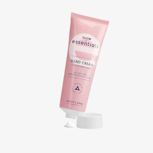 Oriflame Glow Essentials Hand Cream with Vitamins E & B3