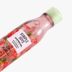 Oriflame Love Nature Simple Joys Shower Gel with Organic Strawberry 250 ML