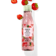 Oriflame Love Nature Simple Joys Shower Gel with Organic Strawberry 250 ML