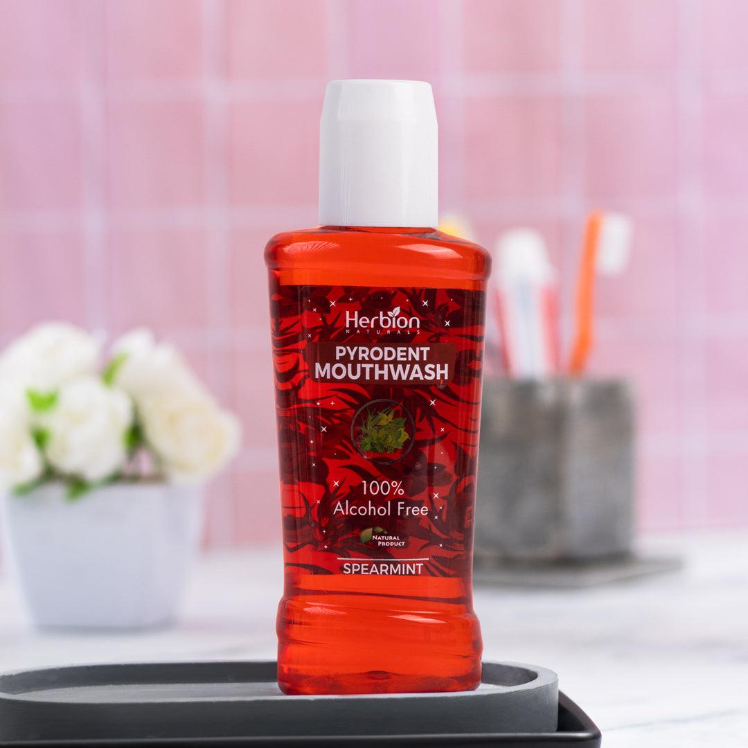 Pyrodent Spearmint Mouthwash