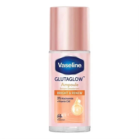 Vaseline GlutaGlow Ampoule Bright & Renew Roll-On Serum Deodorant 45ml
