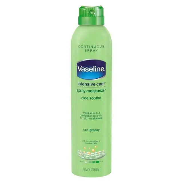 Vaseline Intensive Care Aloe Soothe Spray Moisturizer 190ml