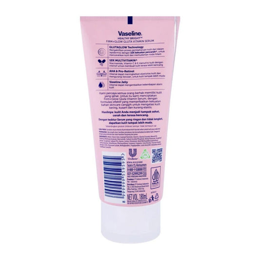 Vaseline Healthy Bright Firm Glow Gluta Vitamin Youthful Serum 180ml
