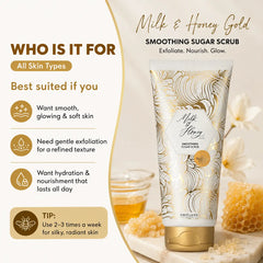 Oriflame Milk and Honey Gold Smoothing Sugar Scrub 200 ML